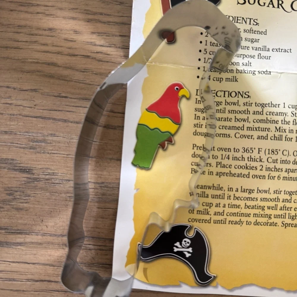 Pirate Cookie Cutters Set